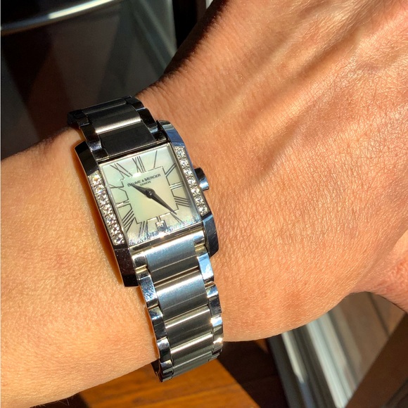 GORGEOUS ladies BAUME MERCIER DIAMANT watch 🔥🔥🔥🔥 - Picture 10 of 12